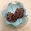 Umeboshi, geteilte Frucht